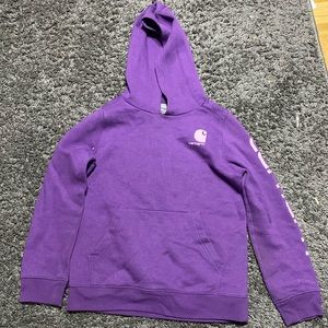 Purple Carrhartt Kids Sweatshirt